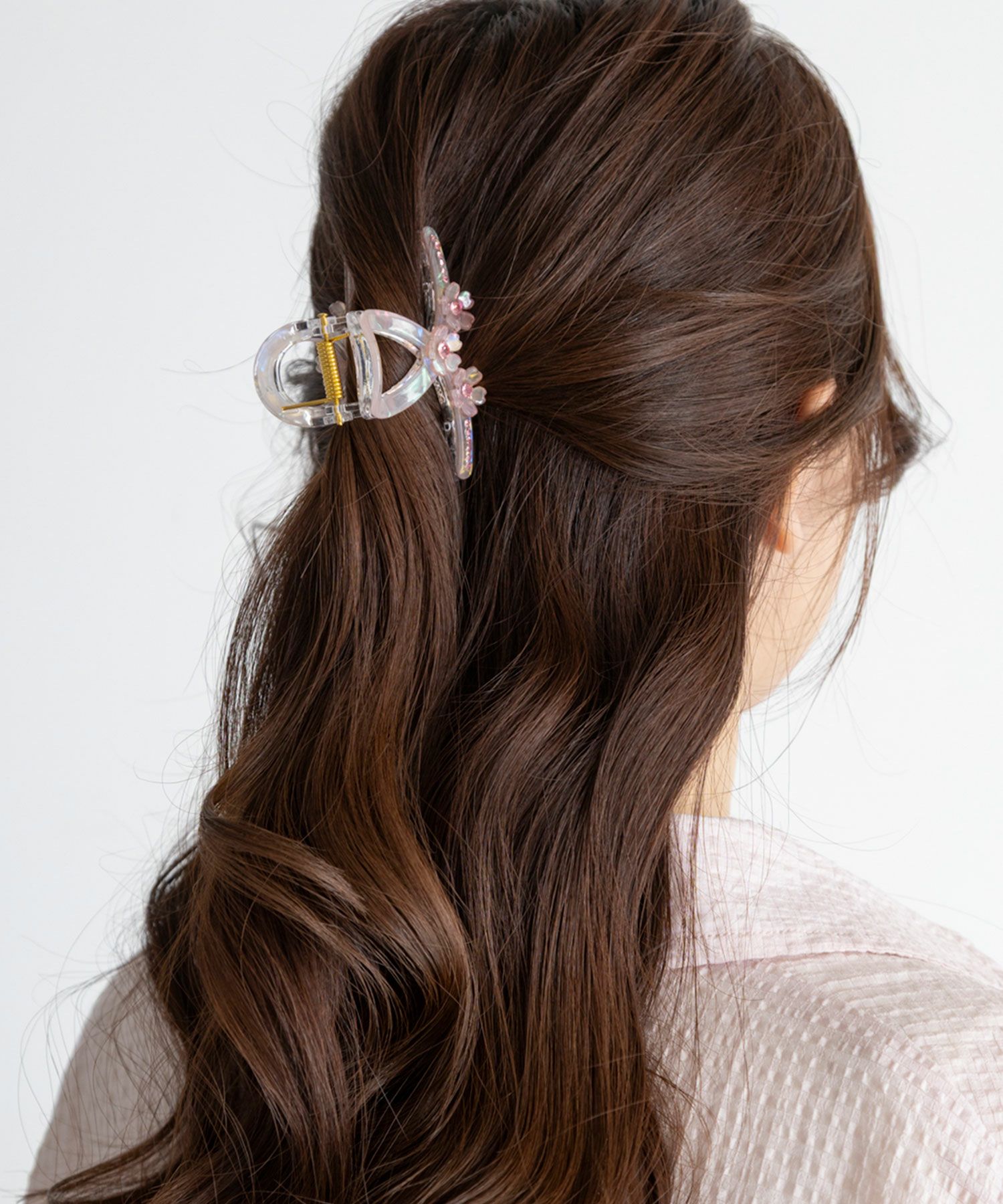 SAKURAオーロラミニバンスクリップ