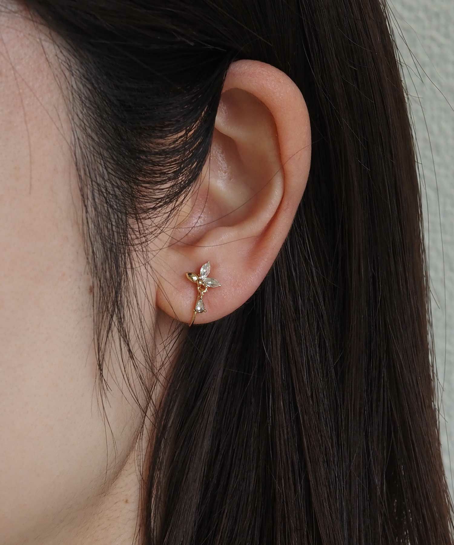 プチドロップIMFスプリングイヤリング