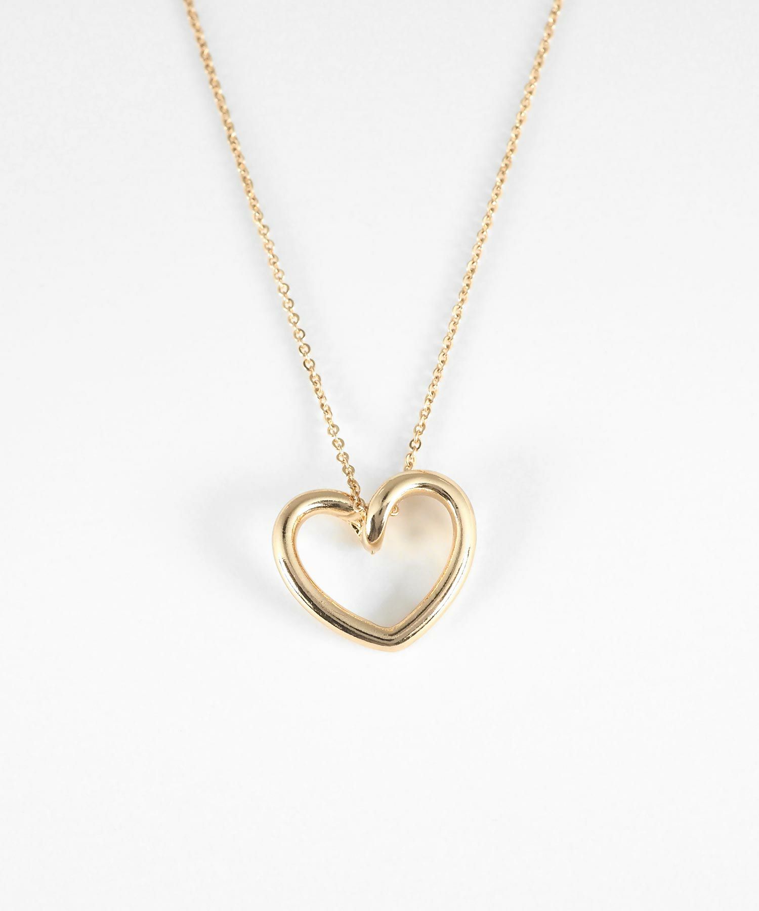 ハートフレームマグネットネックレス