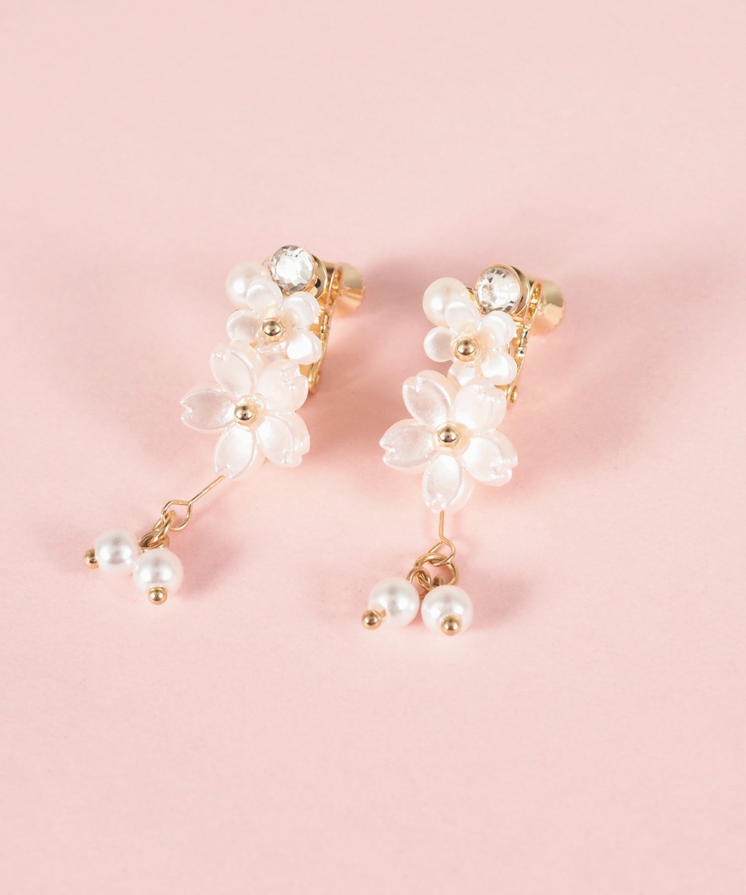 SAKURAパールイヤリング