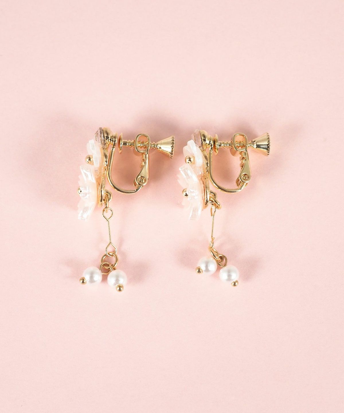 SAKURAパールイヤリング