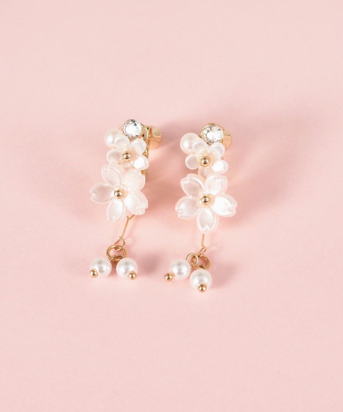 SAKURAパールイヤリング