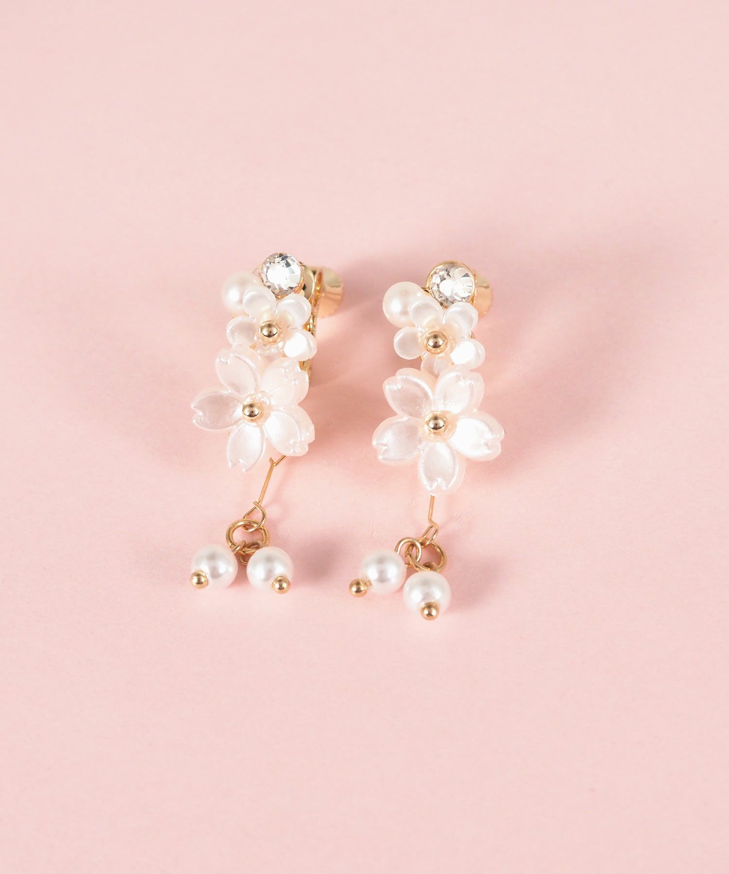 SAKURAパールイヤリング