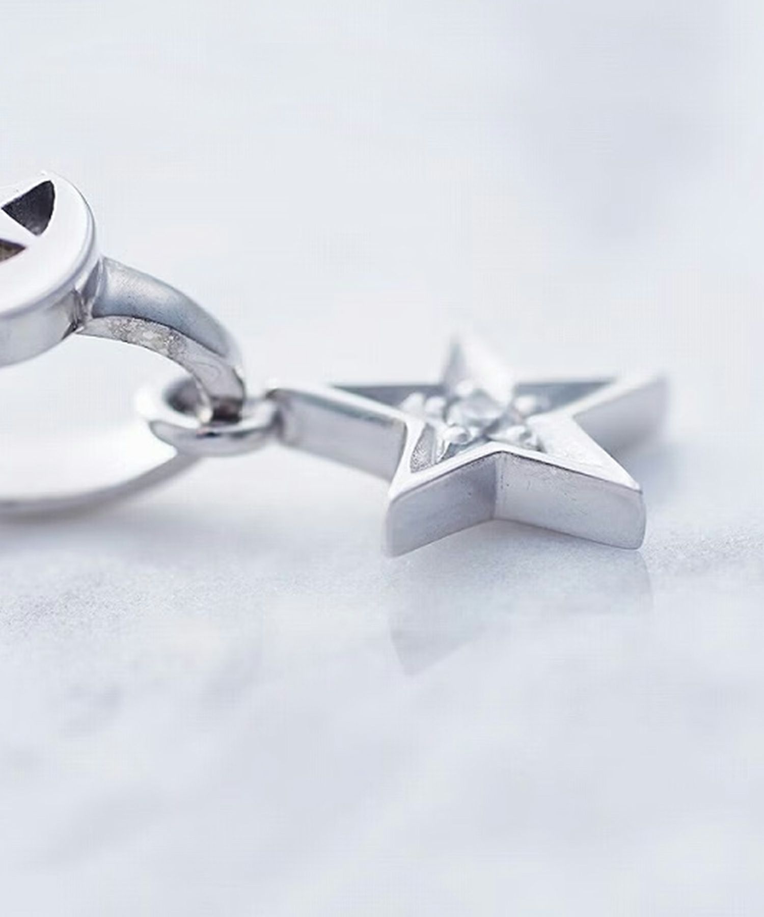 ESTRELLASスターペンダントトップ【Crescent Luna】