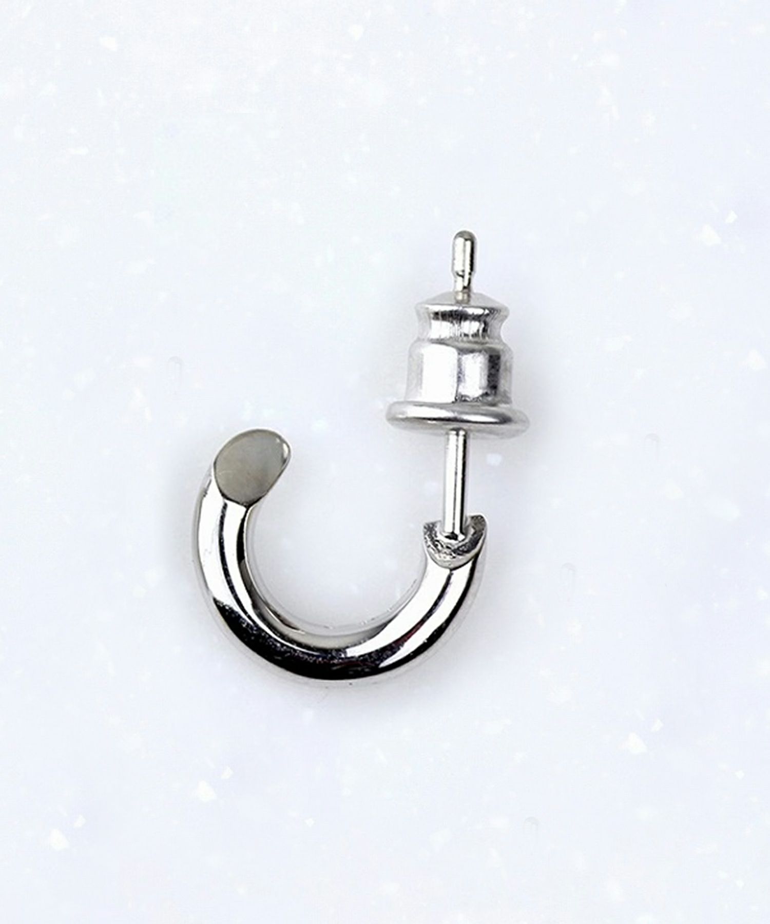 [SV925]DIAGONALピアス【Crescent Luna】