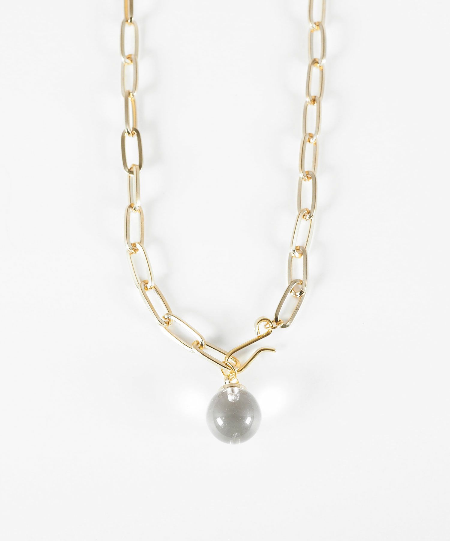 ストーンチェーンネックレス【MUK blossom stone】