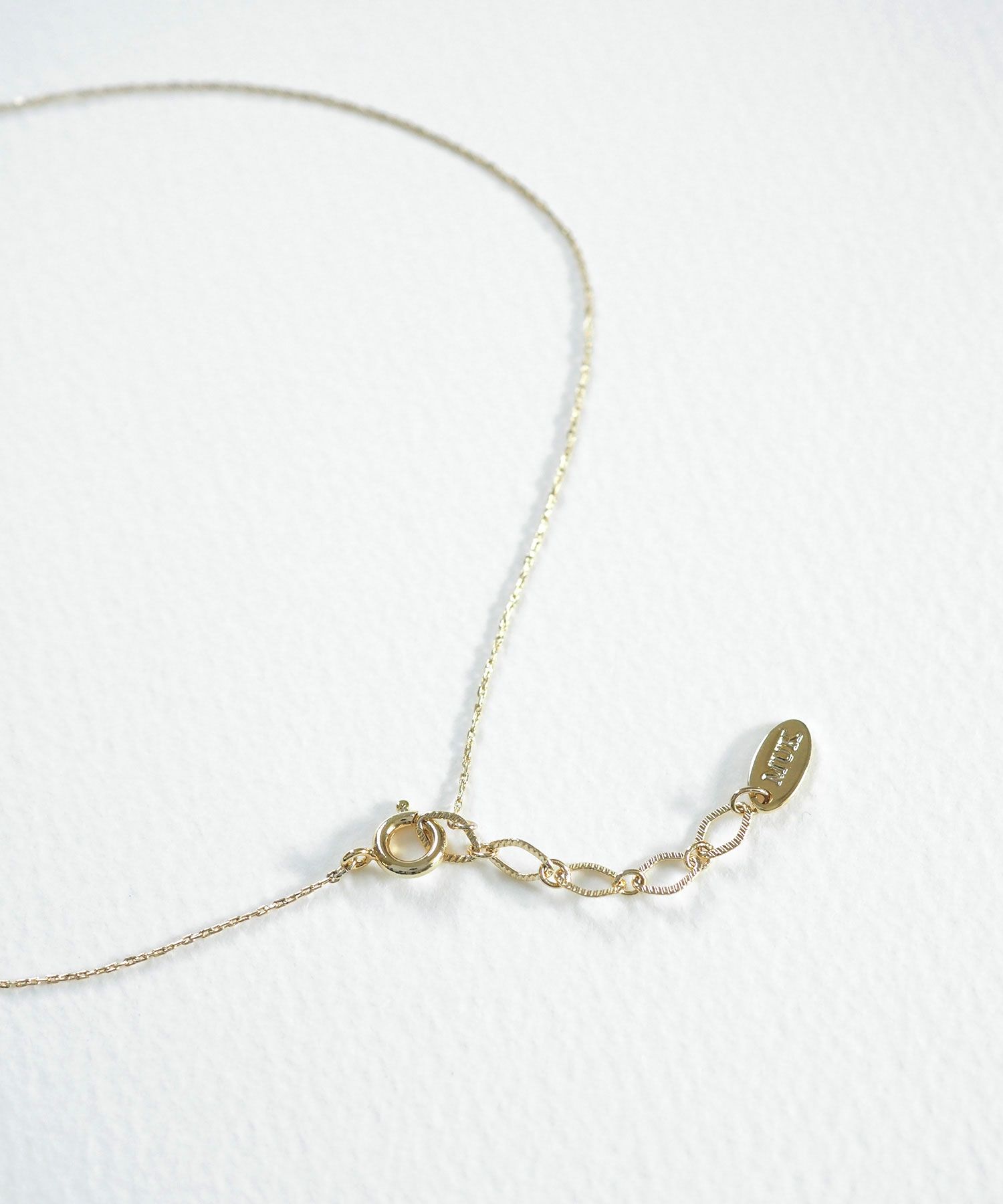 ナチュラルストーンチェリーブロッサムグロウネックレス【MUK Dreamy stone】