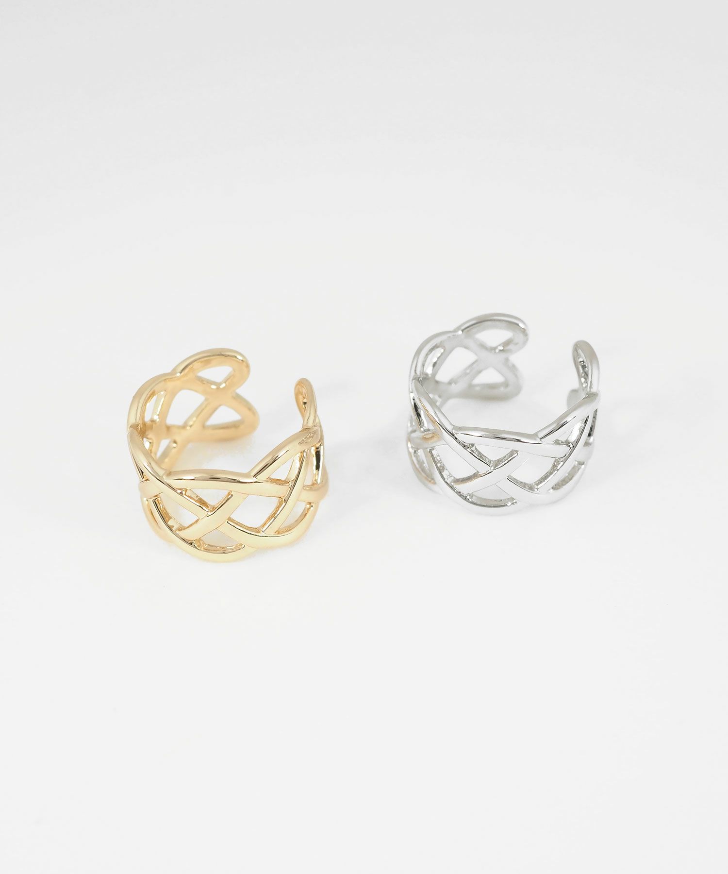 メッシュラインイヤーカフ