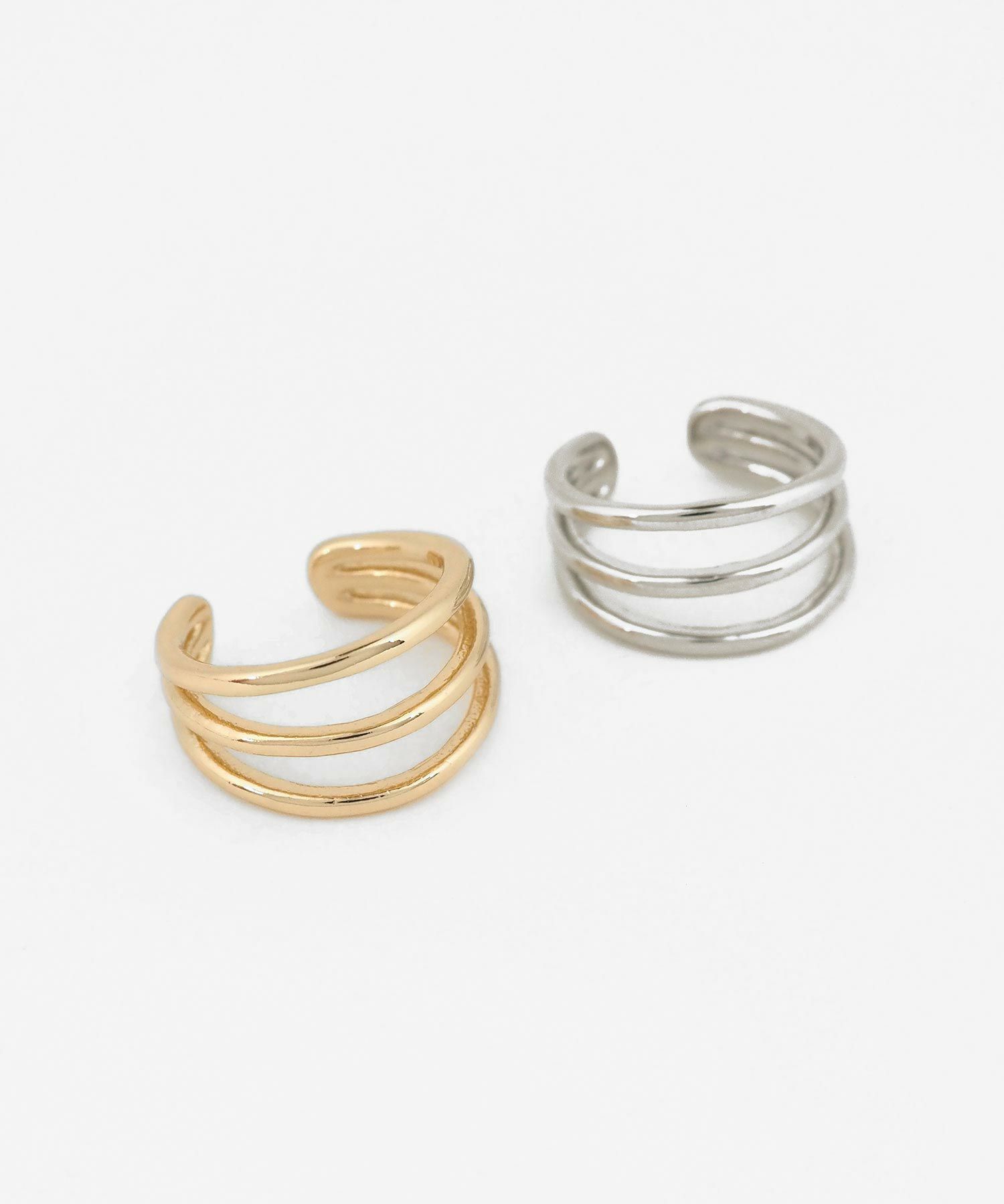 トロワラインイヤーカフ