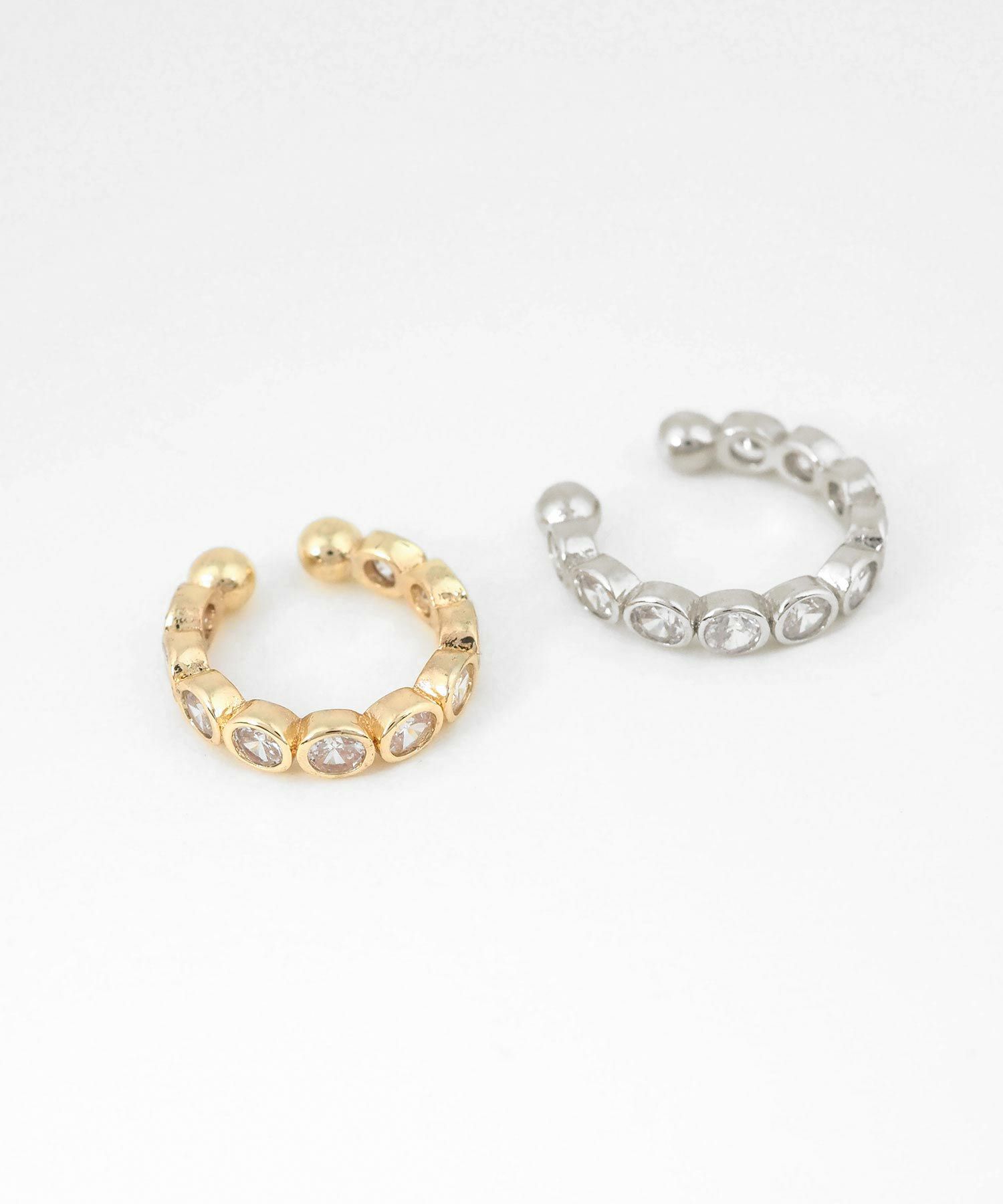 エタニティストーンイヤーカフ