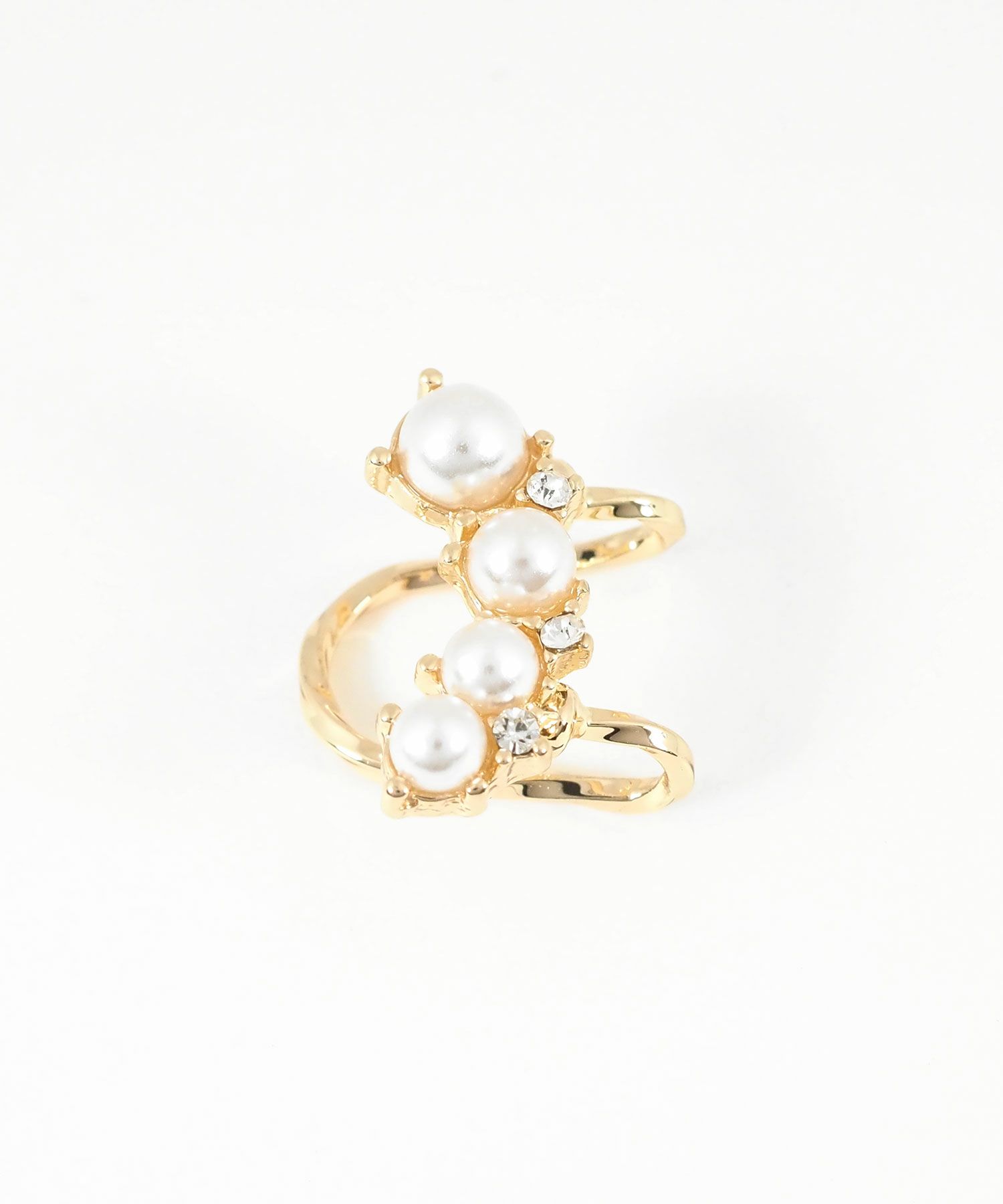 パールストーンイヤーカフ