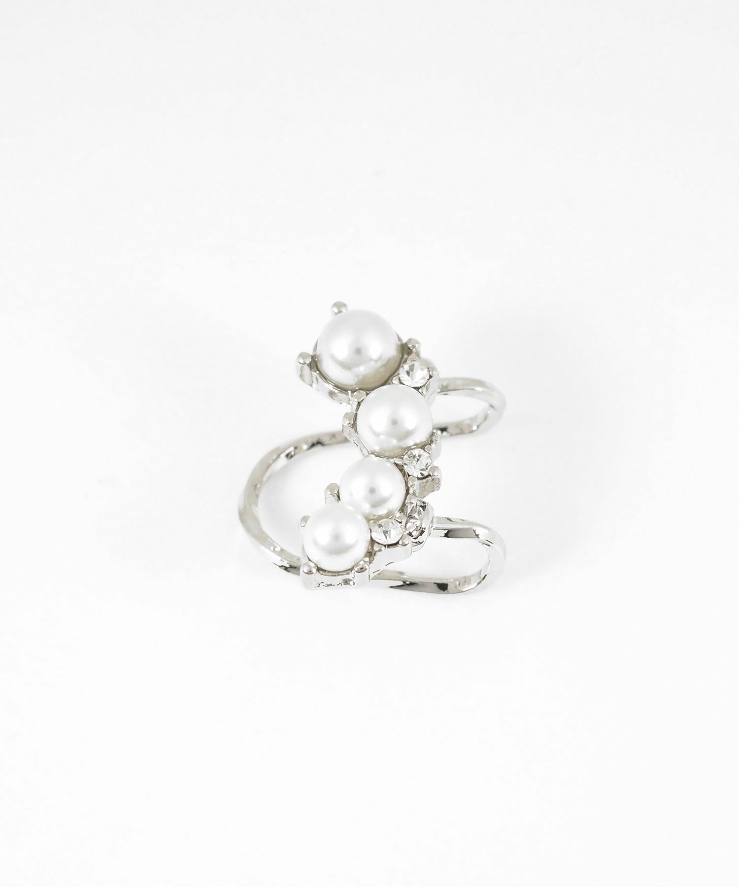 パールストーンイヤーカフ