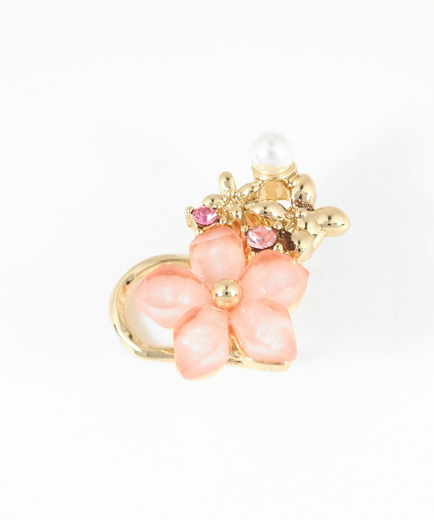 フラワーブーケイヤーカフ