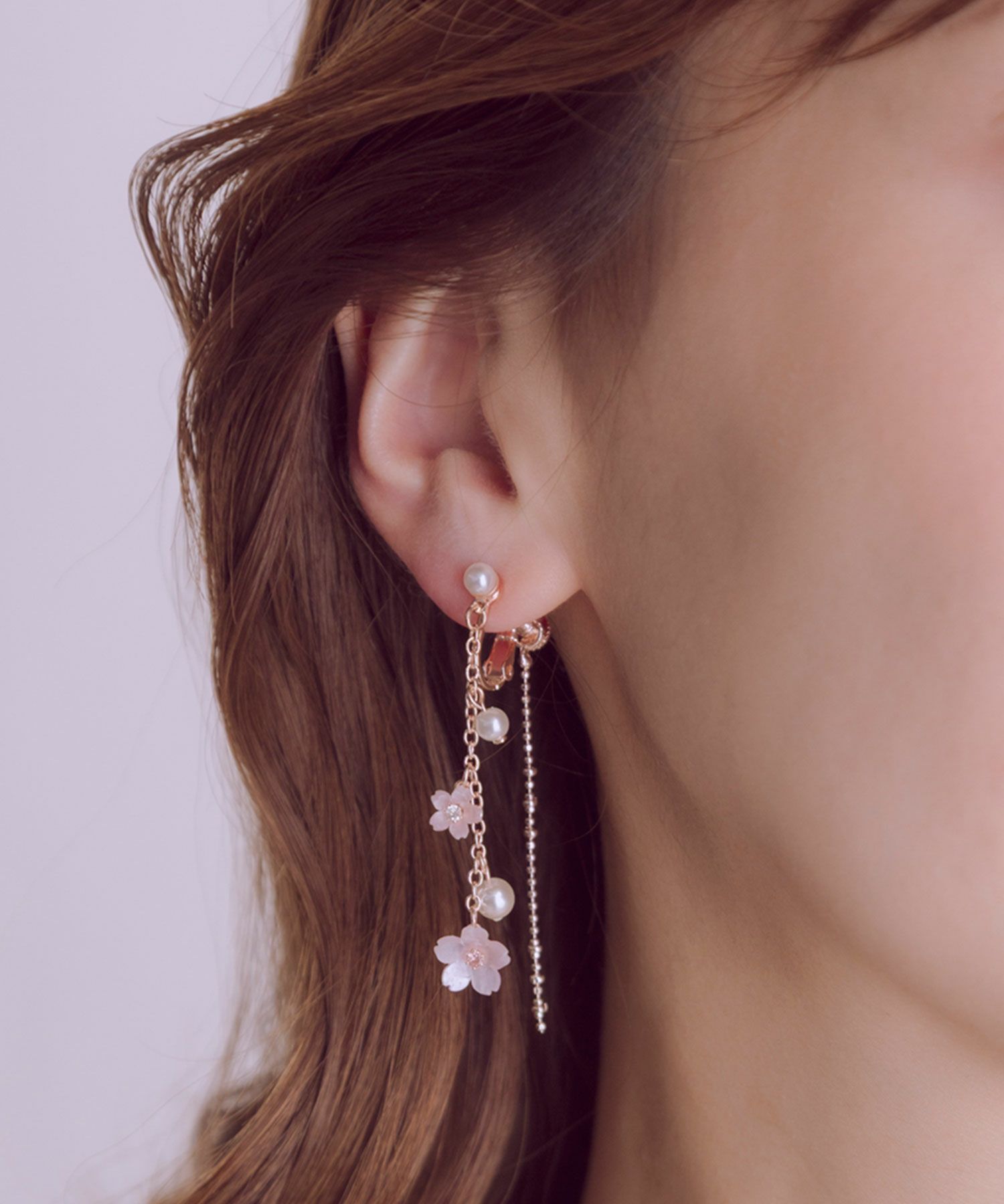 サクラパール2連イヤリング | 【公式】MUK ONLINE SHOP｜人気