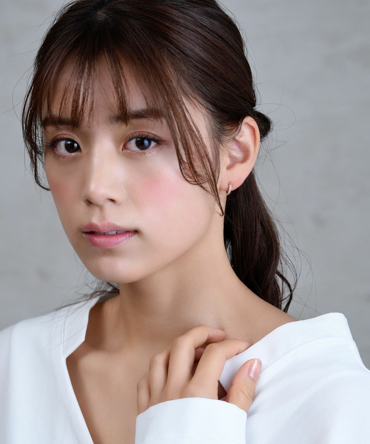 【web限定】ルミタイニーストーンチタンポストピアス【Lumirise】