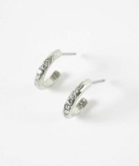 【web限定】タイニーストーンチタンポストピアス