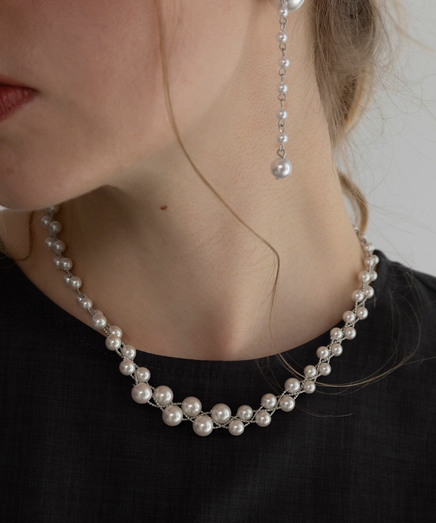 パールブレイドネックレス【MUK voyalibre】