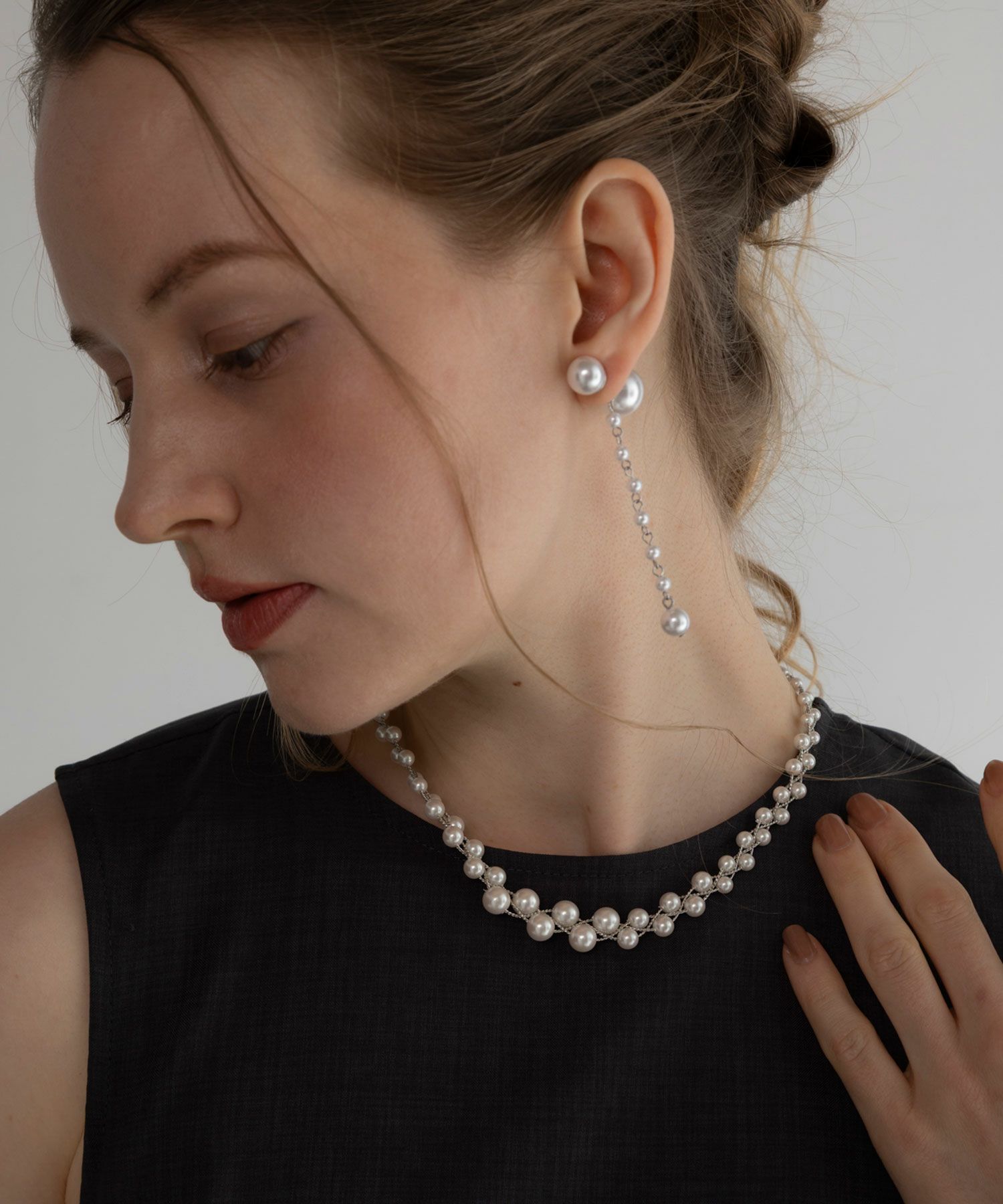 パールブレイドネックレス【MUK voyalibre】