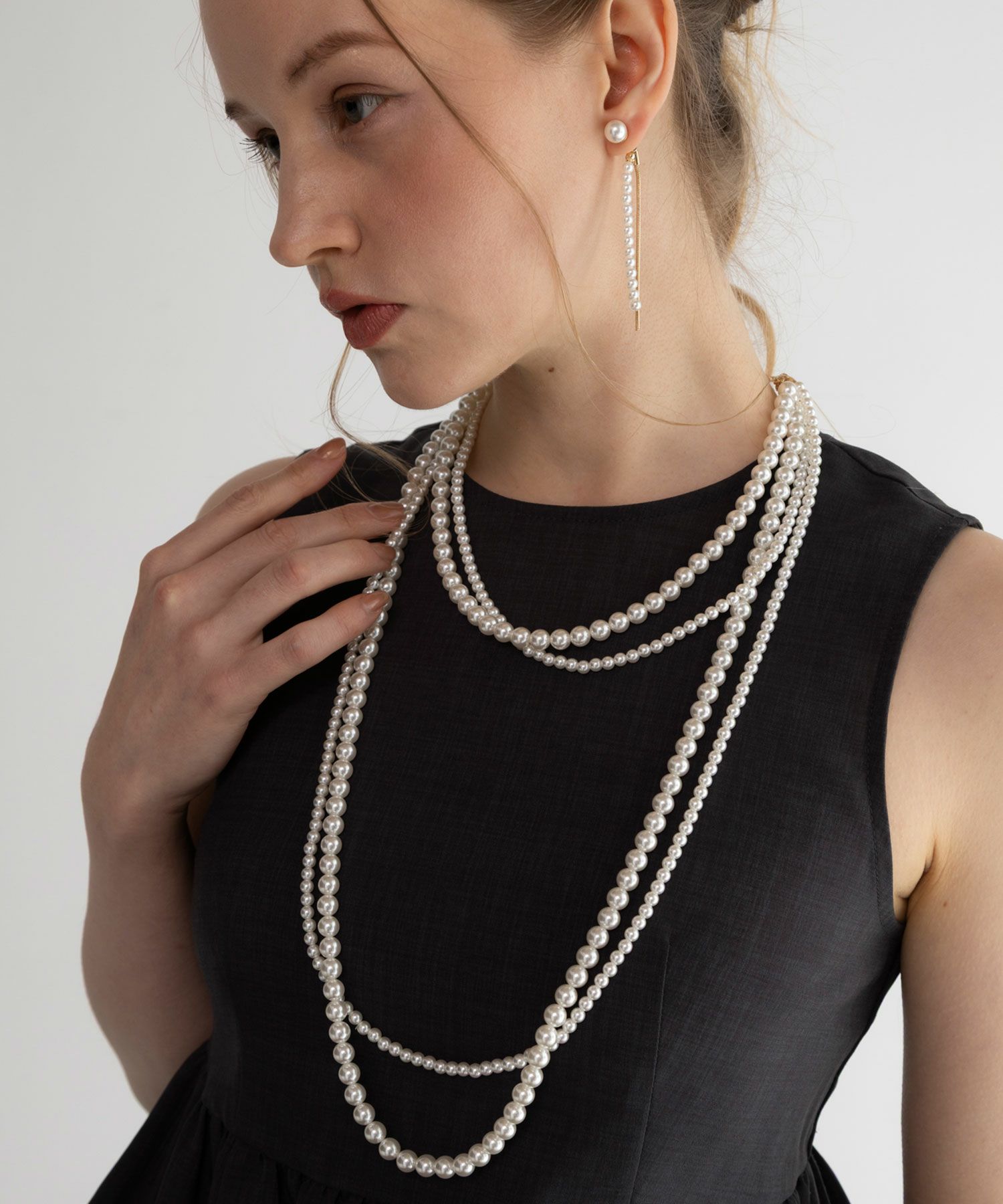 マルチウェイパールネックレス【MUK voyalibre】