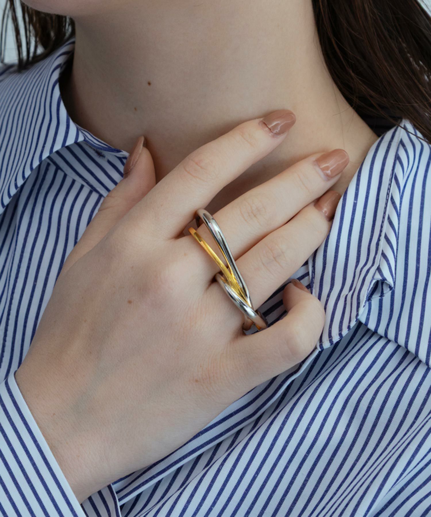 ボリュームメタルダブルリング | 【公式】MUK ONLINE SHOP｜人気