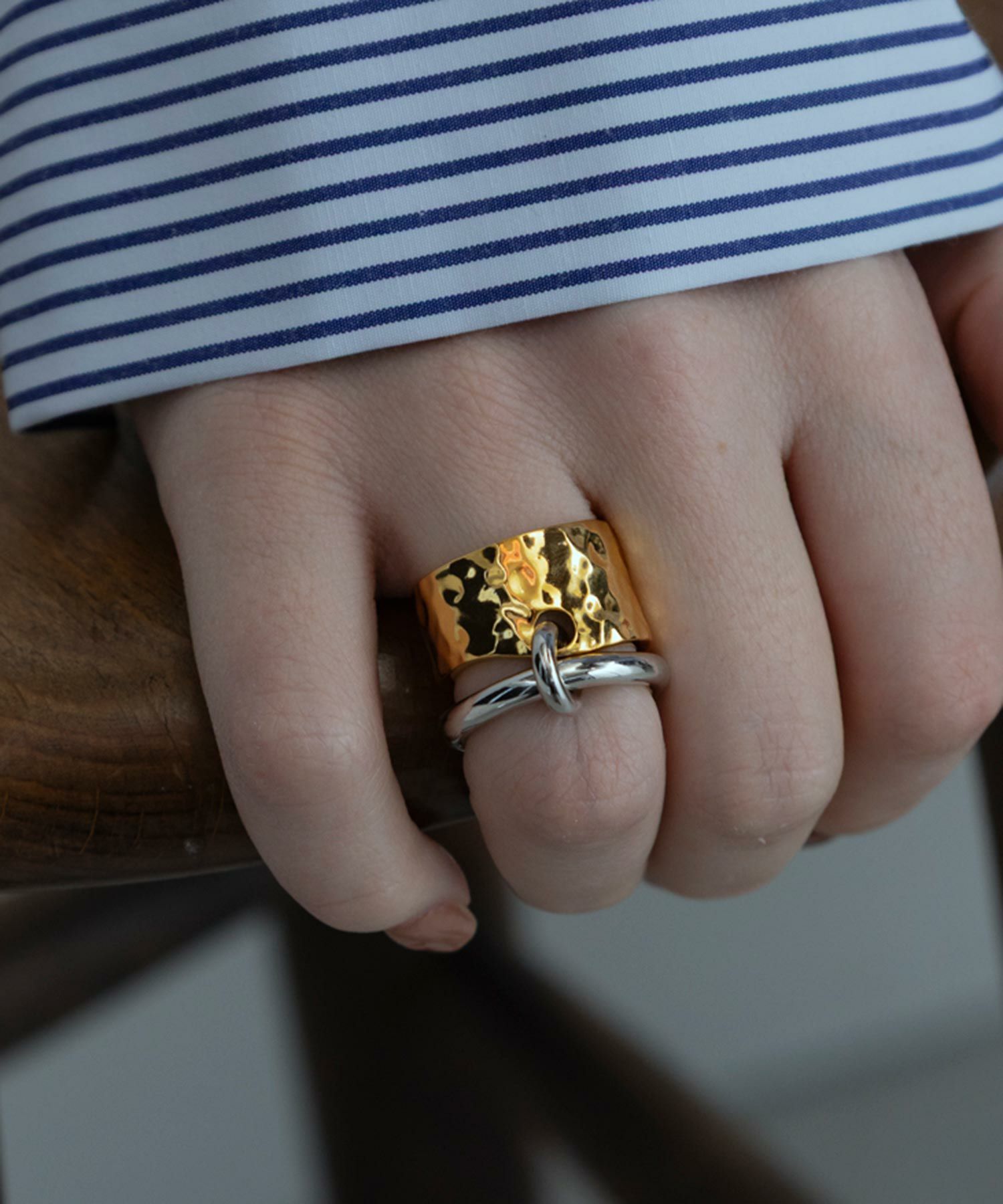 Mukです！ メタルプレートコネクトリング | 【公式】MUK ONLINE SHOP｜人気