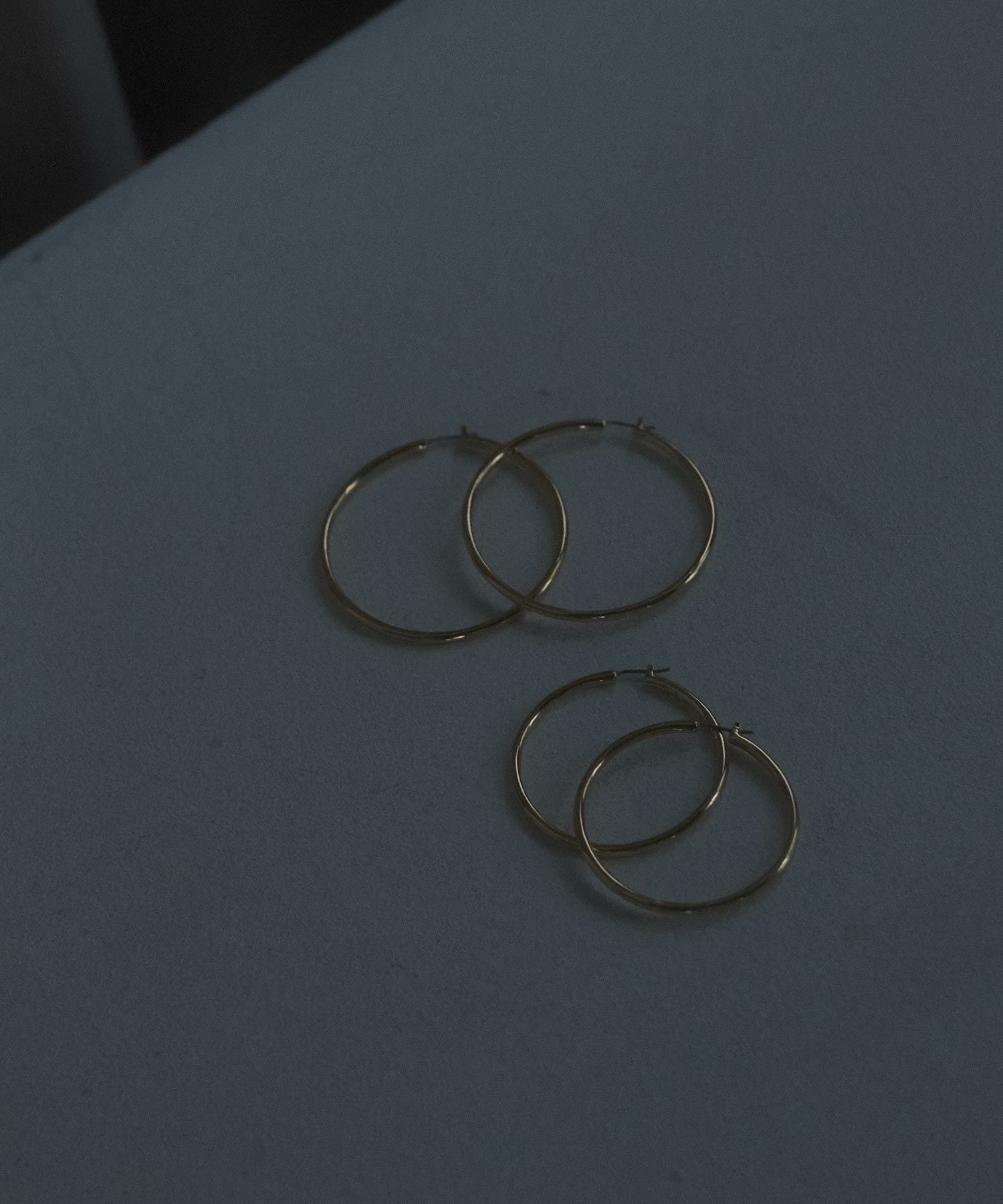 SleekフープチタンポストピアスM