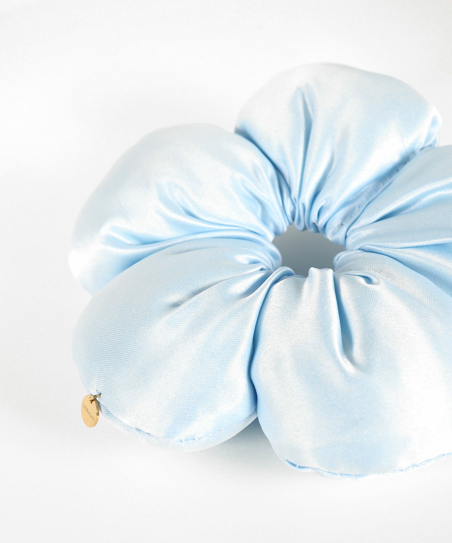 ぽってりお花シュシュ