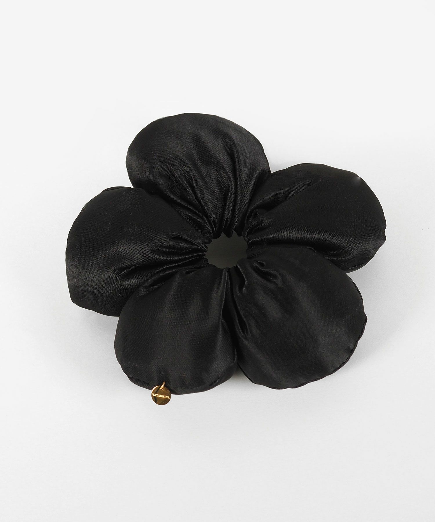 ぽってりお花シュシュ