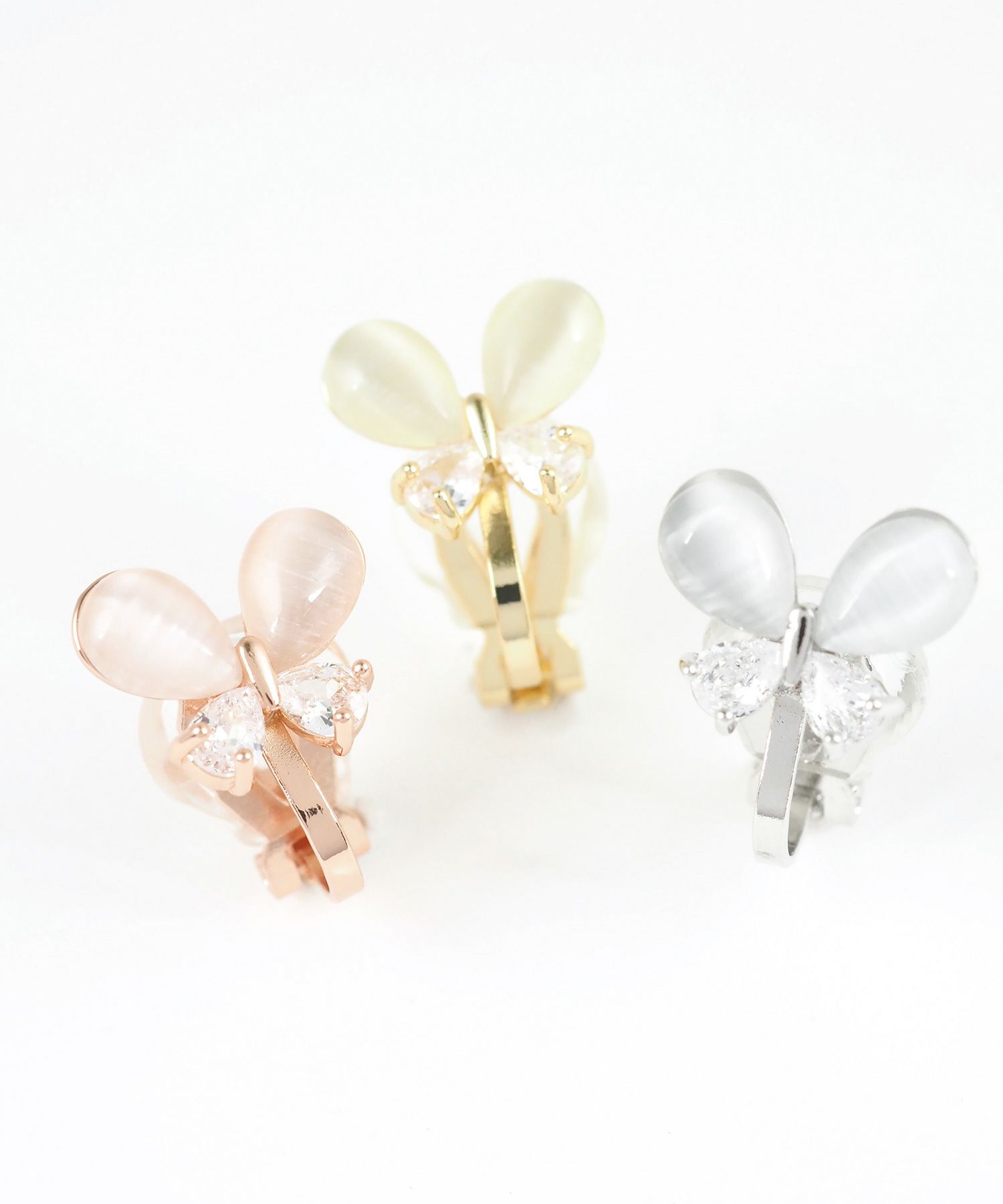 パピヨンキャッツアイクリップイヤリング | 【公式】MUK ONLINE SHOP