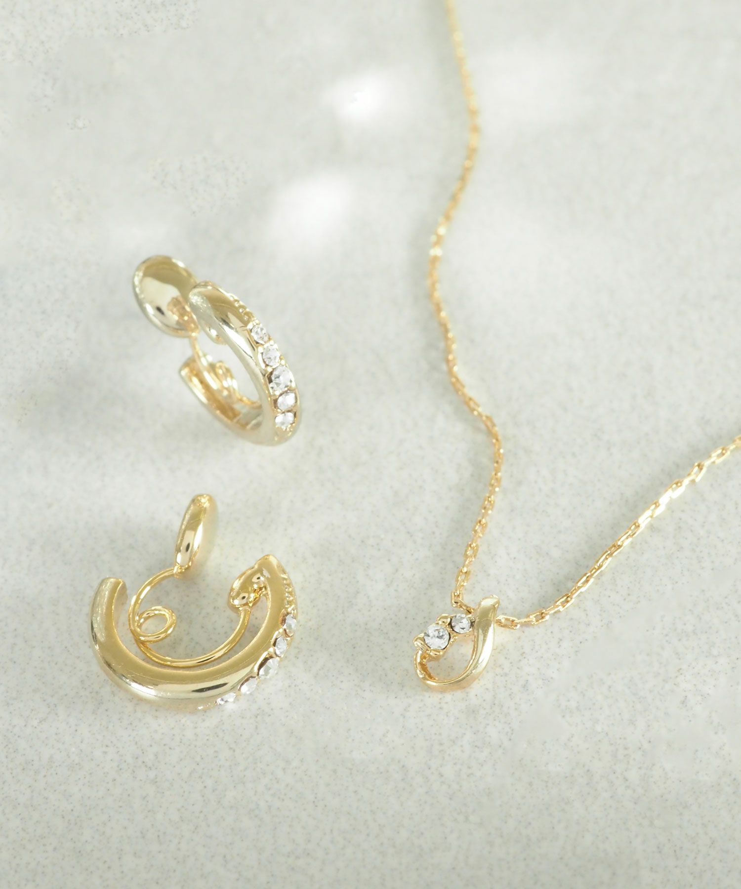 【web限定ギフトセット】イヤリング＆ネックレスセットBOX【Lumirise】